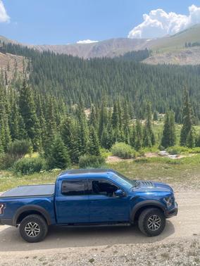 Blue 2018 Ford F-150 Raptor