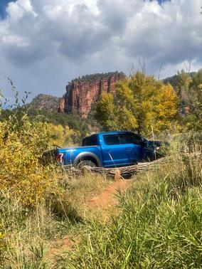 Blue 2018 Ford F-150 Raptor