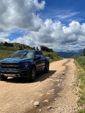 Blue 2018 Ford F-150 Raptor