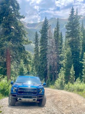 Blue 2018 Ford F-150 Raptor
