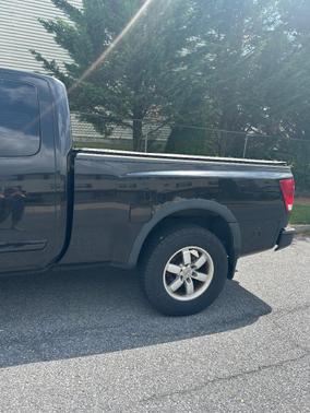 Black 2008 Nissan Titan PRO-4X King Cab