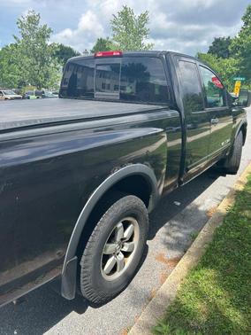 Black 2008 Nissan Titan PRO-4X King Cab