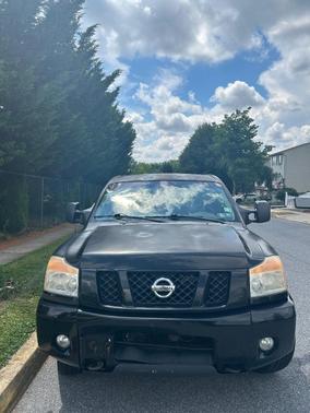 Black 2008 Nissan Titan PRO-4X King Cab