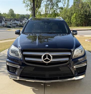 Blue 2014 Mercedes-Benz GL-Class GL 550 4MATIC
