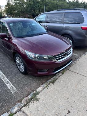 Red 2013 Honda Accord EX-L