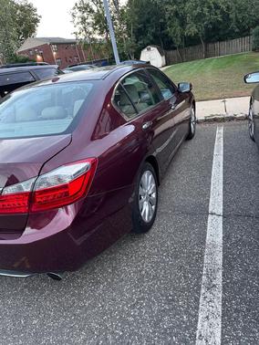 Red 2013 Honda Accord EX-L