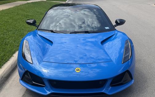Blue 2024 Lotus Emira First Edition