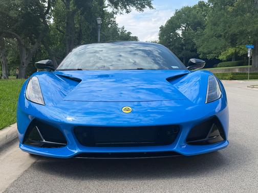 Blue 2024 Lotus Emira First Edition