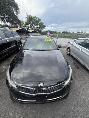 Black 2018 Kia Optima SX Turbo