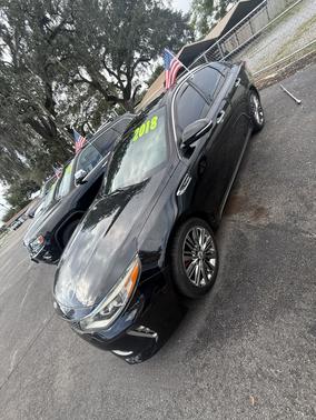 Black 2018 Kia Optima SX Turbo