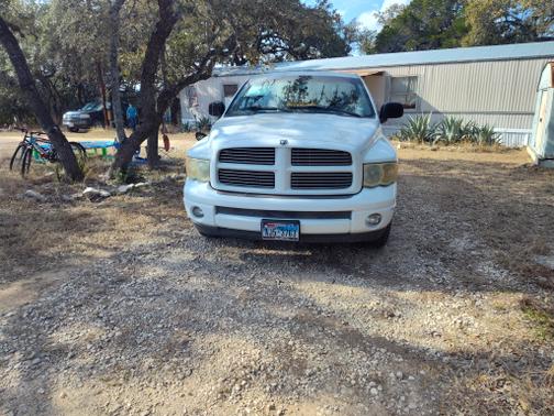 White 2002 Dodge Ram 1500 Quad Cab