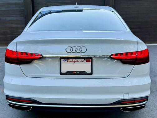 White 2020 Audi A4 45 Premium