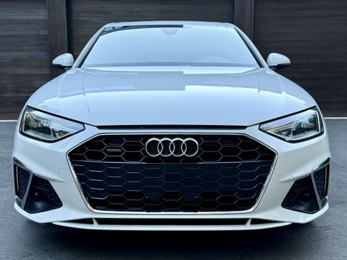 White 2020 Audi A4 45 Premium
