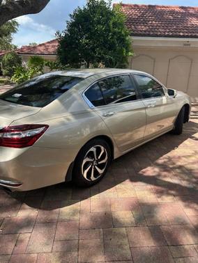 Gold 2016 Honda Accord EX-L
