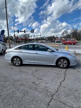 Silver 2015 Hyundai SONATA Hybrid Limited