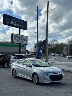 Silver 2015 Hyundai SONATA Hybrid Limited