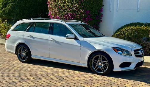 White 2015 Mercedes-Benz E-Class E 350