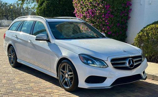 White 2015 Mercedes-Benz E-Class E 350
