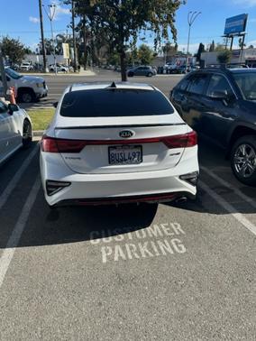 White 2021 Kia Forte GT-Line