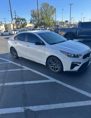 White 2021 Kia Forte GT-Line