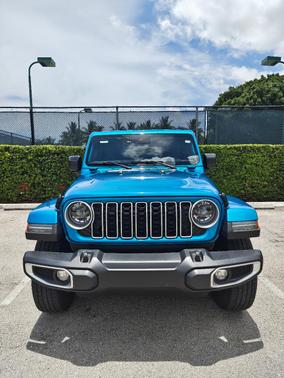 Green 2024 Jeep Wrangler Sahara