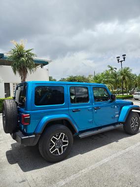 Green 2024 Jeep Wrangler Sahara