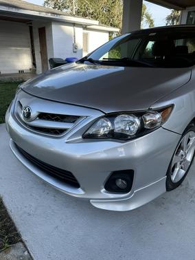 Silver 2012 Toyota Corolla S