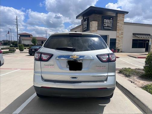 Silver 2016 Chevrolet Traverse 1LT