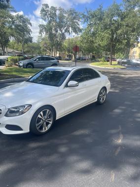 White 2018 Mercedes-Benz C-Class C 300