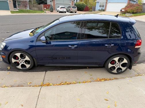 Blue 2012 Volkswagen GTI 4-Door