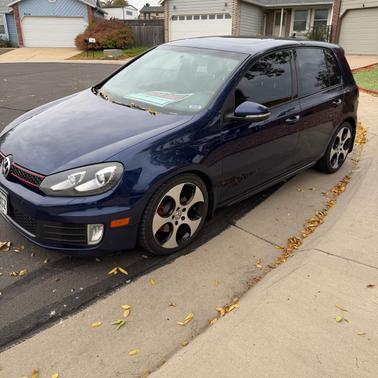 Blue 2012 Volkswagen GTI 4-Door