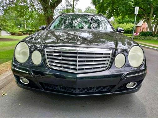 Black 2007 Mercedes-Benz E-Class E 350 4MATIC
