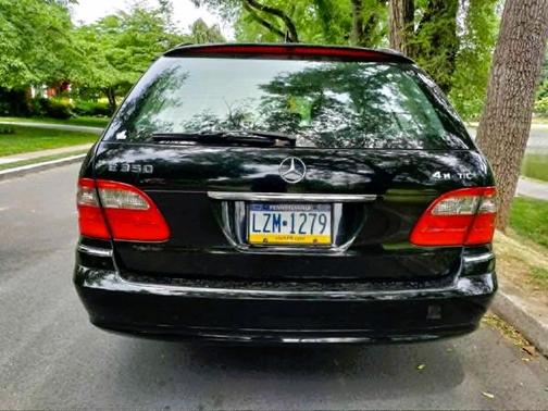 Black 2007 Mercedes-Benz E-Class E 350 4MATIC