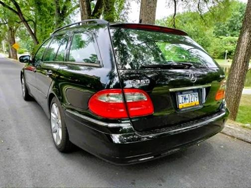 Black 2007 Mercedes-Benz E-Class E 350 4MATIC