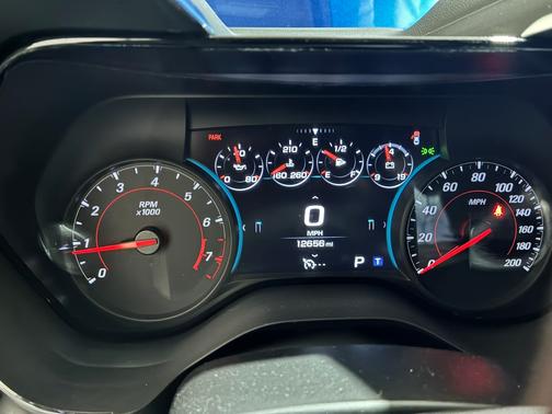 Blue 2018 Chevrolet Camaro 2SS