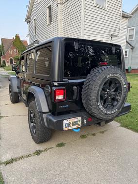 Black 2023 Jeep Wrangler 4xe Base