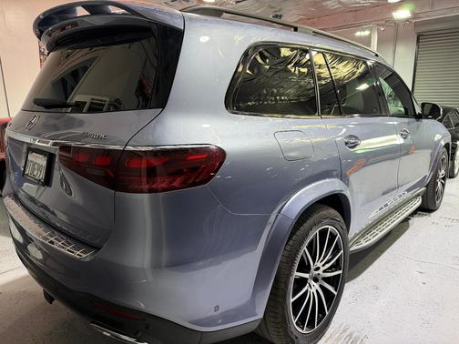 Blue 2025 Mercedes-Benz GLS 450 4MATIC