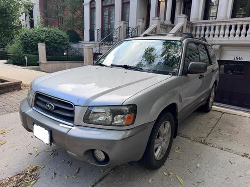Gray 2004 Subaru Forester 2.5 X