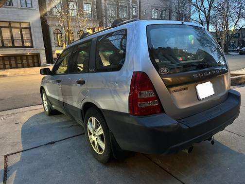 Gray 2004 Subaru Forester 2.5 X