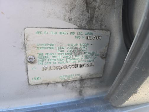 Gray 2004 Subaru Forester 2.5 X