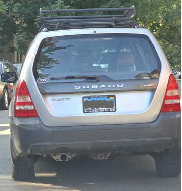 Gray 2004 Subaru Forester 2.5 X