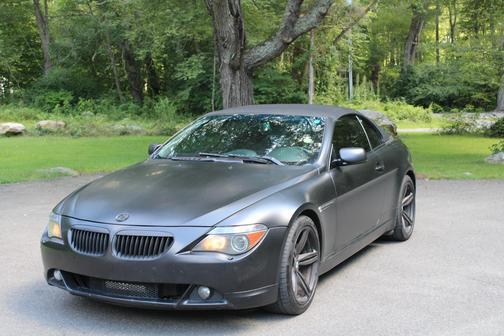 Black 2006 BMW 650 i
