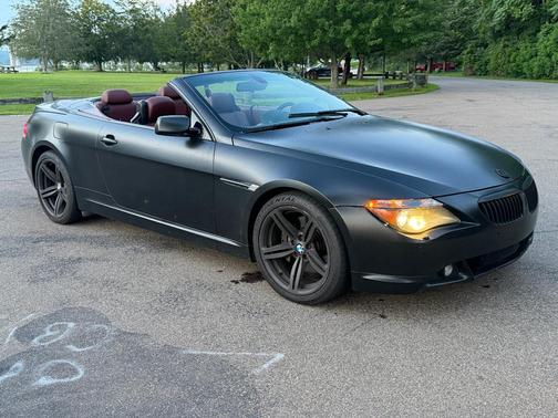 Black 2006 BMW 650 i