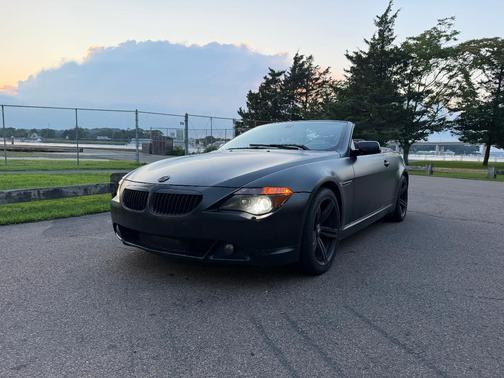 Black 2006 BMW 650 i