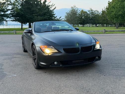 Black 2006 BMW 650 i