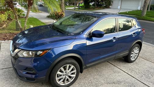 Blue 2020 Nissan Rogue Sport S