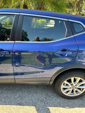 Blue 2020 Nissan Rogue Sport S