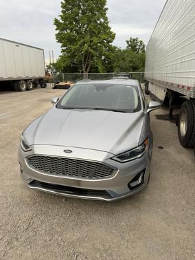 Gray 2020 Ford Fusion Hybrid Titanium