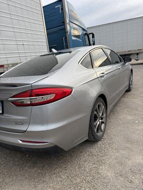 Gray 2020 Ford Fusion Hybrid Titanium