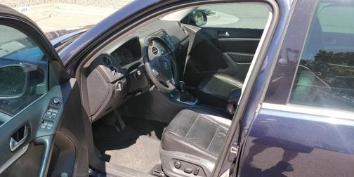 Blue 2012 Volkswagen Tiguan SEL
